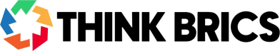 image - myworldpress.com Think BRICS logo: multicolored circular arrows icon beside bold black text 'THINK BRICS'.